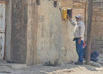 لضبط استهلاك الكهرباء.. بدء تركيب العدادات الإلكترونية في الشدادي