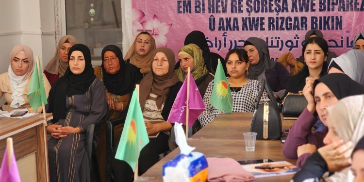 نساء الشدادي: لا يمكن تحقيق السلام دون الحرية الجسدية للقائد عبد الله أوجلان