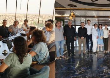 وفد أوروبي يبحث أوضاع مهجّري سري كانيه وعفرين مع ممثليهم