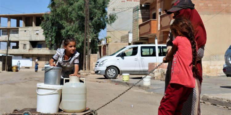أزمة المياه في الحسكة.. معاناة إنسانية تحت وطأة الاحتلال التركي
