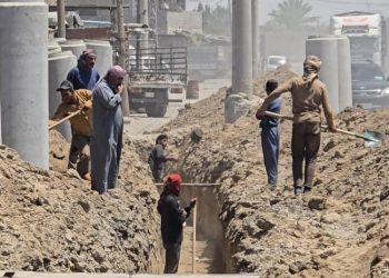 لمعالجة أزمة متفاقمة.. مشروع صرف صحي حيوي لبلدية “حمار العلي”