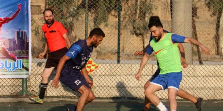 انطلاق بطولة لكرة القدم في الطبقة تحت شعار “نلعب لنحيا.. لا للمخدرات”