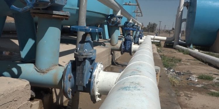 حلول جذرية لمشاكل مياه الريف الغربي في دير الزور