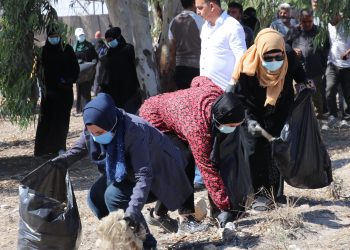 حملة نظافة شاملة في الطبقة بمشاركة المؤسسات