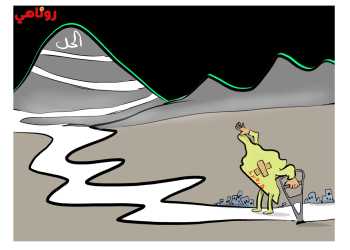 كاريكاتير العدد 2155 من صحيفة روناهي