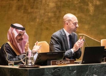 مؤتمر حل الدولتين يعتمد الوثيقة الختامية