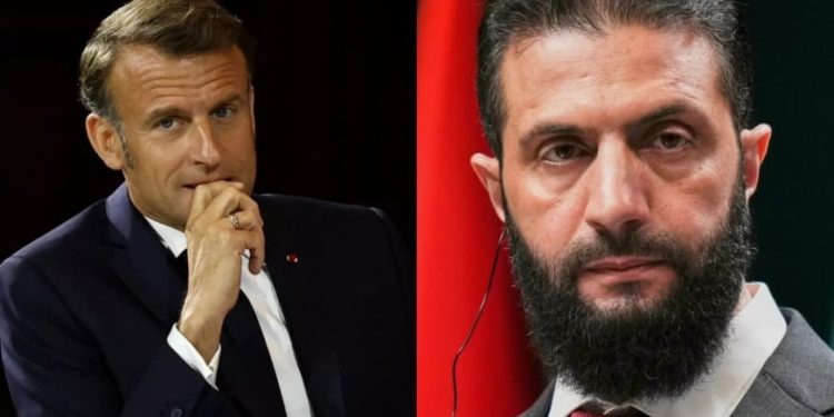 ماكرون يدعو الشرع بضرورة حماية السوريين