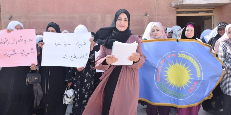مجلس المرأة في الشدادي يستنكر الجرائم المرتكبة بحق أهالي السويداء