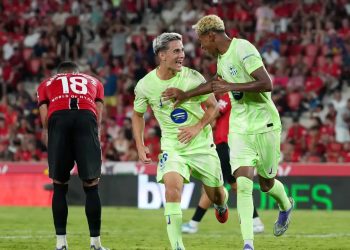 برشلونة يستعرض عضلاته بثلاثية بيضاء في مايوركا