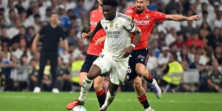 ريال مدريد يفتتح الليغا بفوز صعب على أوساسونا