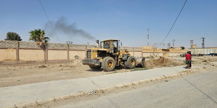 بلدية الشعب في الشدادي تعيد الحياة للملاعب الرياضية في الحارة الجنوبية