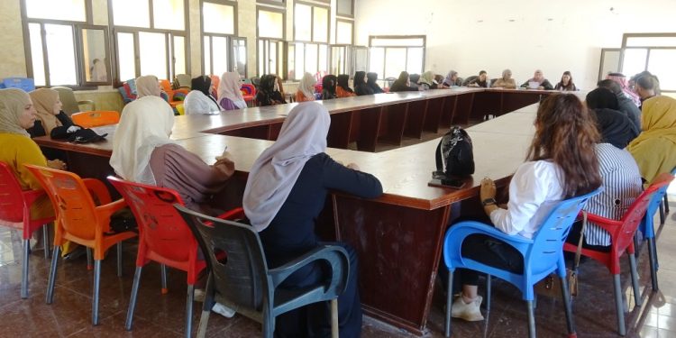 محاضرة في عين عيسى حول نظام الرئاسة المشتركة
