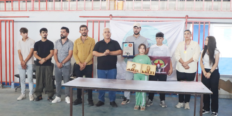بطولة رياضية وفاء للشهيدة “منيجة حيدر” في مدينة قامشلو