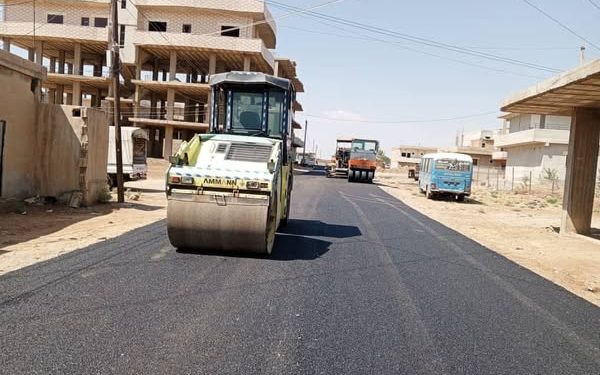 بلدية الشعب في كركي لكي تواصل أعمال صيانة وتزفيت الشوارع ضمن خطة 2025