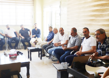 مداخلات ومقترحات قيّمة في اجتماع لمناقشة واقع لعبة الكرة الطائرة