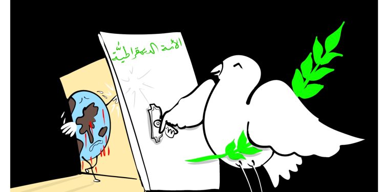 كاريكاتير العدد 2215 من صحيفة روناهي