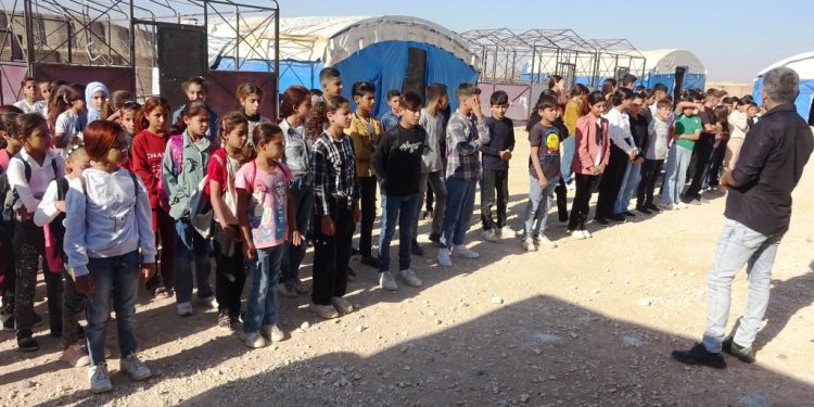 وعود بلا تنفيذ تزيد معاناة طلاب الإعدادية في مخيم كري سبي