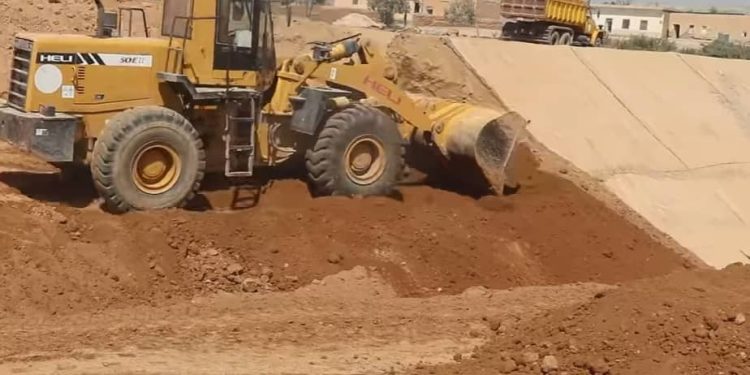 مشروع مصرف وادي منكلان تعزيز للبنية التحتية الزراعية في الرقة