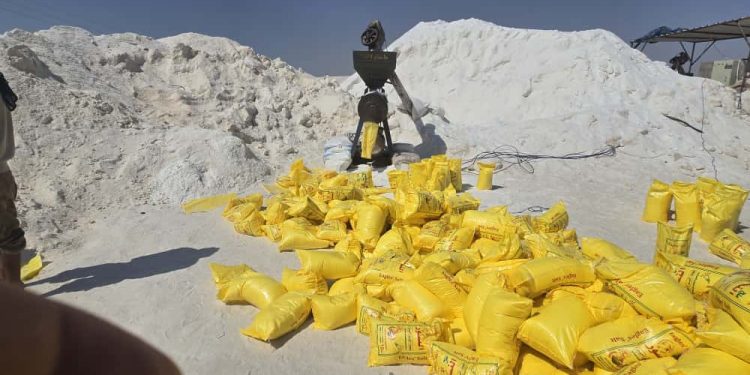 تعاونيات دير الزور تطلق مشروع معمل الملح لدعم الإنتاج المحلي