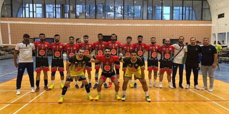 نادي عامودا للرجال يخفق في تحقيق هدفه بالدوري التصنيفي للكرة الطائرة