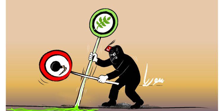 كاريكاتير العدد 2224 من صحيفة روناهي
