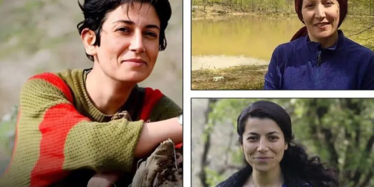 44 سجيناً سياسياً يدينون أحكام الإعدام الصادرة بحق ثلاث ناشطات في إيران
