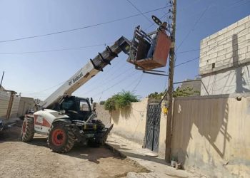 مواصلة الأعمال الخدمية في الرقة