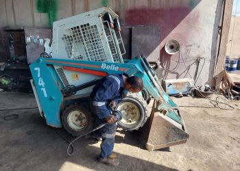تدريب وصيانة مستمرة لآليات بلديات الجزيرة ضمن مشروع مشترك