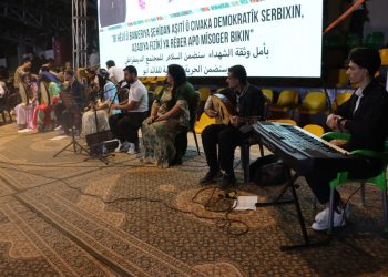 مهرجان الشهيد باور آكري السادس… رسالة فنية وثقافية ونداء للحرية