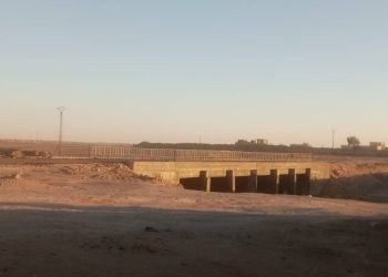 بعد ثلاثة أشهر من العمل.. الانتهاء من مشروع جسر العطالة في العريشة