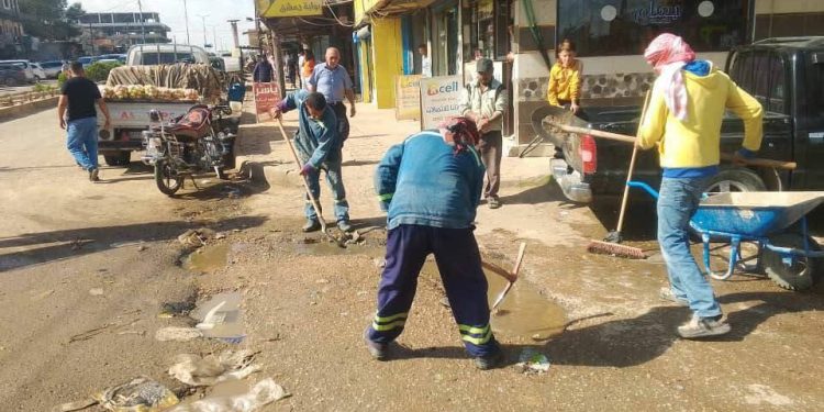 بلديات مقاطعة الجزيرة تكثف أعمالها الخدمية استعداداً لفصل الشتاء