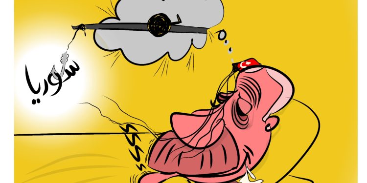 كاريكاتير العدد 2242 من صحيفة روناهي