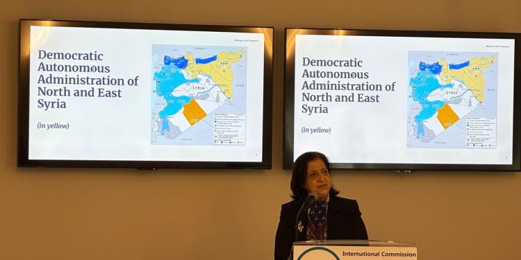 سينم محمد: تجربة المرأة في إقليم شمال وشرق سوريا محط إعجاب واهتمام دولي