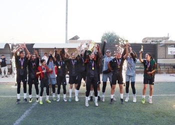 ناشئات الآساييش يُتوّجنَ بلقب الدوري وتكريم صحيفتنا “روناهي”