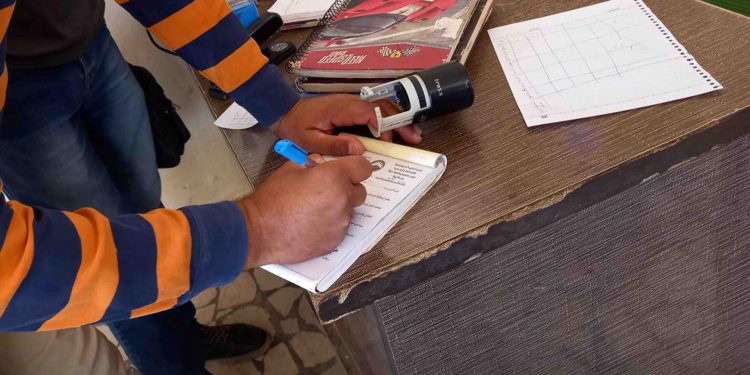 جولة ميدانية لدائرة الرصد البيئي على منشآت الريف الشمالي
