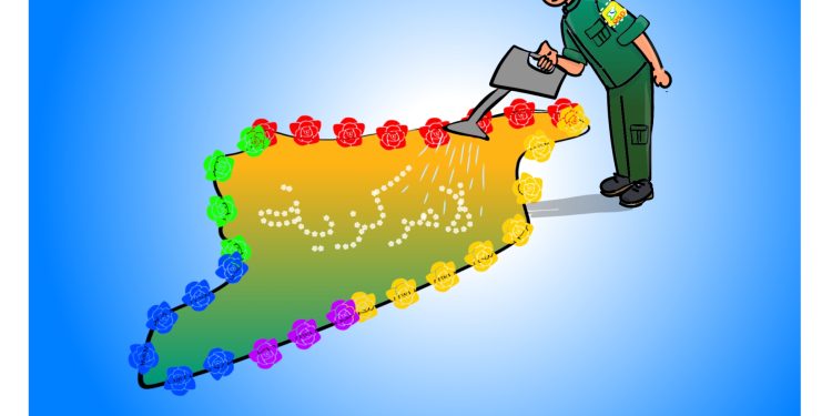 كاريكاتير العدد 2235 من صحيفة روناهي