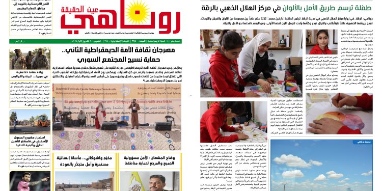 صحيفة روناهي العدد 2250