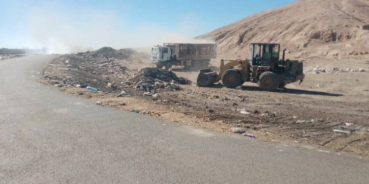استمرار حملات ترحيل النفايات في الدرباسية