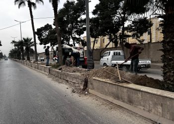 مشروع إعادة تفعيل خط الإنارة يعيد تأهيل طريق حلب ويعزز أمان مدينة الرقة ليلاً