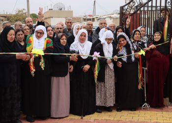افتتاح صالة لتأدية واجب العزاء لذوي الشهداء في قامشلو