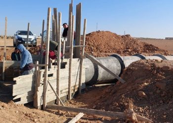 مشروع تصريف مائي جديد يعزز البنية الريفية ويخدم قرى الجرنية الجنوبية
