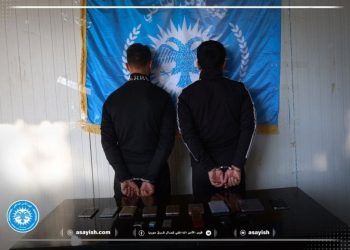 قوى الأمن الداخلي تُلقي القبض على متهمين بالسرقة في قامشلو والطبقة