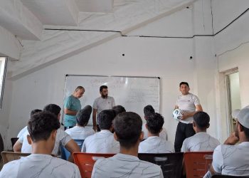 دورة انتساب حكام من فئة الشباب بمدينة الرقة