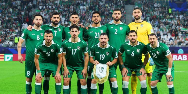 المنتخب السوري في مواجهة المنتخب المغربي في كأس العرب