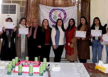 وقف المرأة الحرة يخرج دفعة من المتدربات في ديرك وكركي لكي وجل آغا