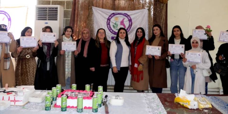 وقف المرأة الحرة يخرج دفعة من المتدربات في ديرك وكركي لكي وجل آغا