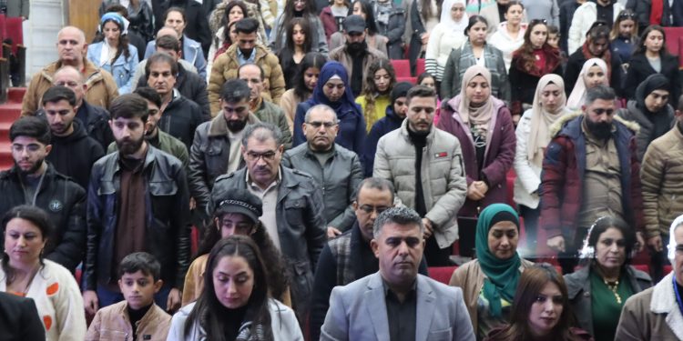افتتاح معرض الفني التشكيلي في قامشلو