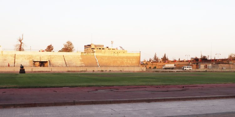 إيقاف النشاطات في ملعب شهداء 12 آذار بقامشلو