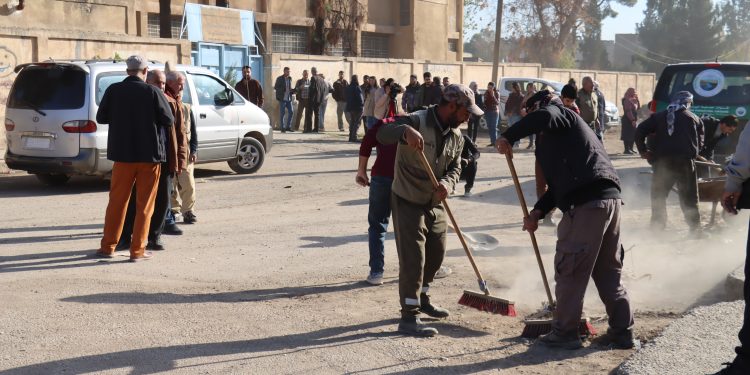 ستوديو ولات.. بادرة اهتمام بالبيئة المدرسية في قامشلو