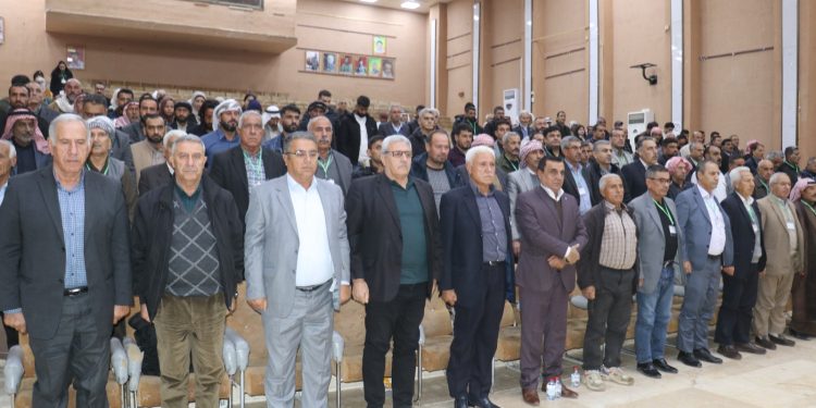 انعقاد المؤتمر الأول لاتحاد الفلاحين والثروة الحيوانية في مدينة رميلان